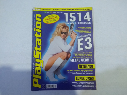 Revista Dicas E Truques Para Playstation Nº 17 Star Wars Ep1