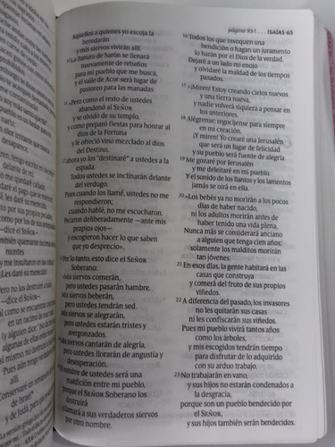 Imagen 9 de 10 de Biblia Ntv Edición Personal Letra Grande Sentipiel Rosa/café
