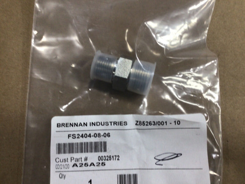 Hfs2404-08-06 Male Pipe Flat Face Fitting #4002b48 Ccf