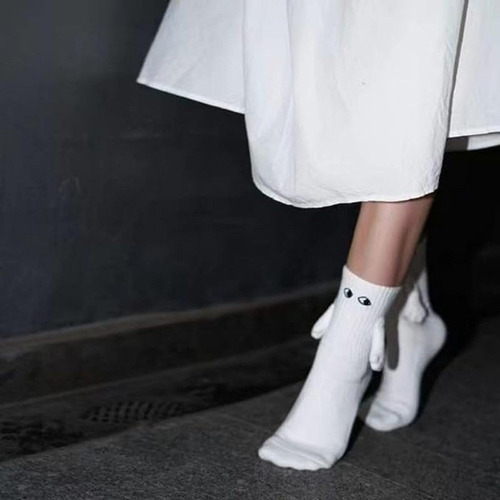 D 2 Pares Calcetines Con Imán,calcetines Con Manitas Y Ojos