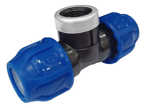 Tee De Compressão Pp P/pead 63x63 2'' Rosca Femea