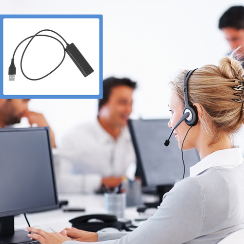 Adaptador Rj9 Hembra A Usb Macho Para Computadora Portátil