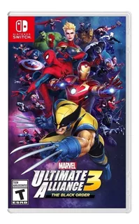 Marvel Ultimate Alliance 3: The Black Order Marvel Ultimate Alliance Standard Edition Nintendo Switch Físico