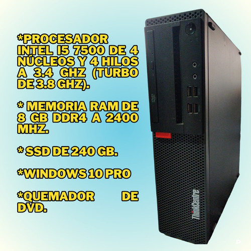 Lenovo Thincentre I5 7500 8gb De Ram