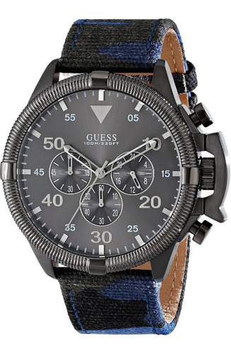 Reloj Guess Para Hombre W0480g3 Con Correa De Cuero Y Caja