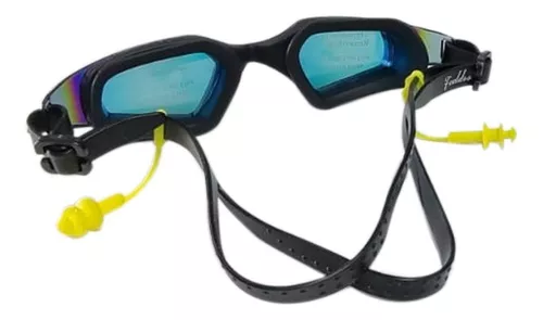 Gafas Natación Lujo Esutche Filtro Uv Antiniebla Espejo