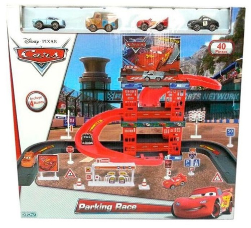 Cars Parking Race 4 Autos Y Accesorios 40 Piezas - Dgl Games