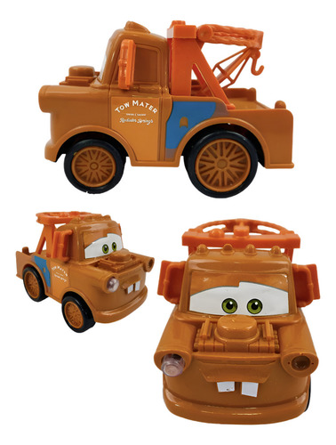 Autos Fricción Cars, Rayo Mcqueen, Mate, Mack, Francesco Color Multicolor Personaje Rayo Mcqueen Mate Mack Francesco