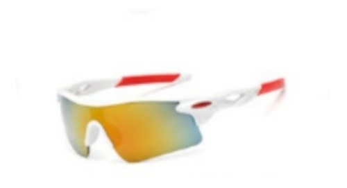 Óculos Sol Ciclista Espelhado Esporte Proteção