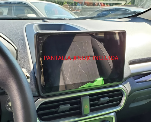 Frente Para Estereo Android 9 Pulgadas Ford Ecosport 2018-21 Negro
