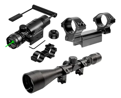 ラビット Mira Telescopica Rossi Zoom 9x + Mount 11mm + Laser Rossi | Frete