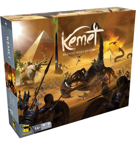 Juego De Mesa Matagot Kemet Blood And Sand (edición Revisada