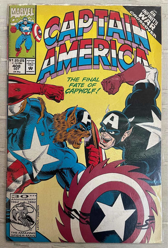 Captian America Vol 1 # 408 #409 Marvel Oferta!