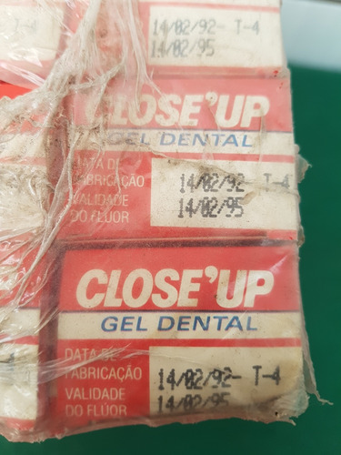 Pasta De Dente Kolynos Close Up Para Colecionador Antiga (Usado)