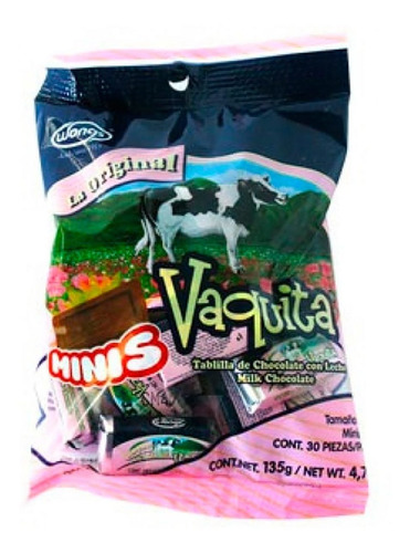 Chocolates La Vaquita con Leche 30 Chocolates 135g