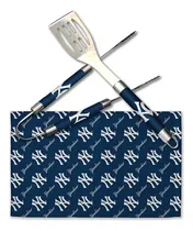 Comprar Kit Parrillero New York Yankees Original Utensilios Y Toalla