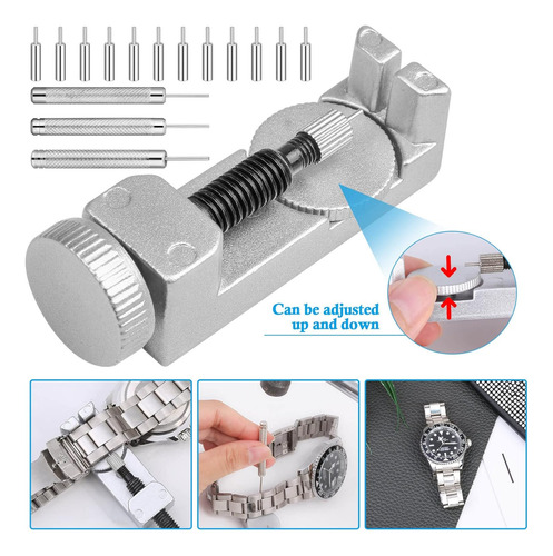 Kit De Herramientas De Extracción De Eslabones De Reloj, ...