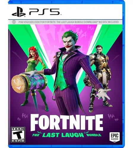 Fortnite - The Last Laugh Bundle The Last Laugh Bundle Standard Edition Epic  Games PS5 Físico