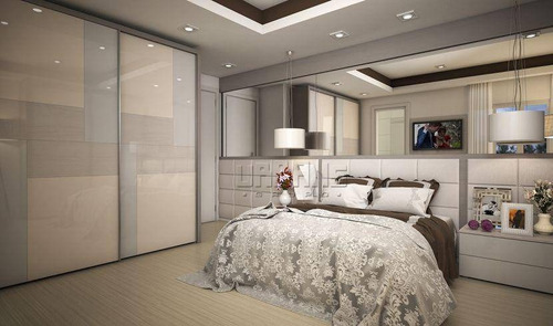 Imagem 10 de 14 de Apartamento Com 2 Dormitórios À Venda, 102 M² Por R$ 778.637,57 - Canto Do Forte - Praia Grande/sp - Ap1701
