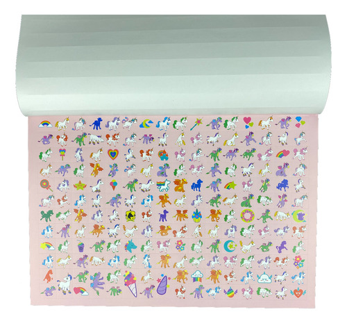 Floresta Encantada Prancheta para Colorir com 1500 Adesivos