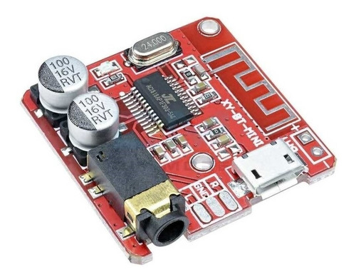 Placa Receptor Para Amplificador Mini Mp3 Bluetooth 4.1 