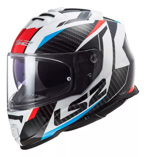 LS2 Casco Moto Modular FF906 Advant Cooper Blanco/azul