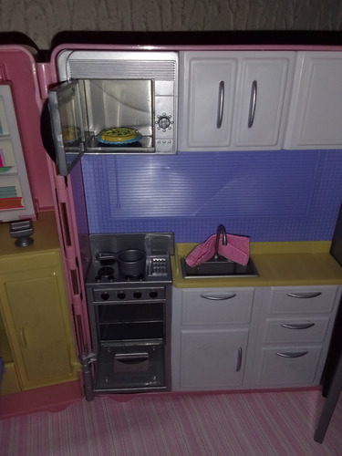 Barbie Bús De Fiesta Con Bañera Para Muñecas (para Reparar) (Usado)