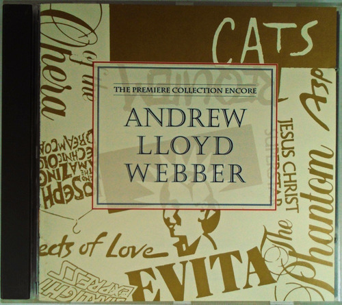 Andrew Lloyd Webber - The Premiere Collection Encore Usa Cd