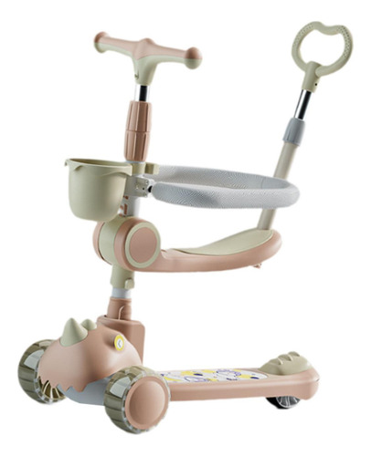 Patinete De 3 Ruedas, Patinete Para Niños, Juguete Rosa