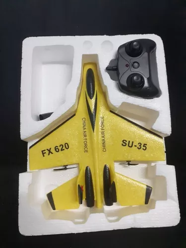 Avião de Controle Remoto Aeromodelo Muito Resistente RC Fácil de