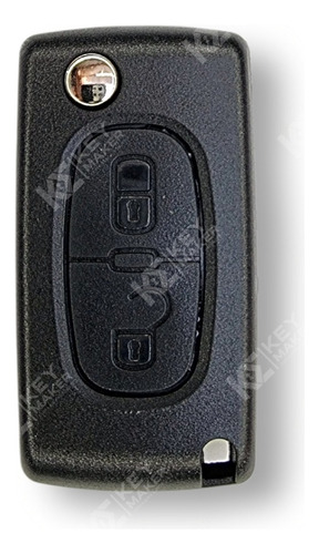 Carcasa De Llave Citroen C2, C3, C4, C6, Berlingo 2 Botones