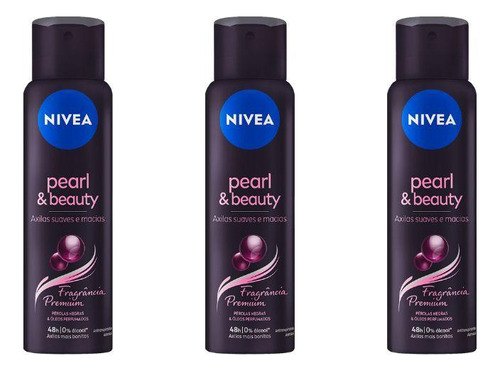 Desodorante Nivea Fem Pearl Beauty Pérolas