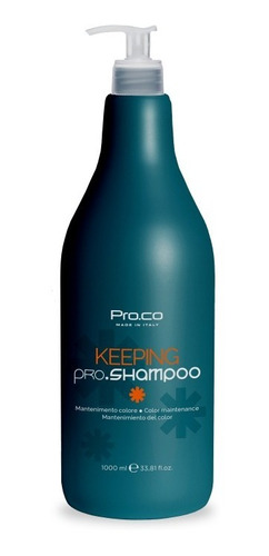 Proco Keeping Shampoo Nutritivo Cabellos Con Color 1000ml