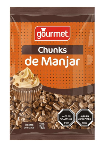 Chunks Manjar Mostacilla Sprinkles  Gourmet 140gr