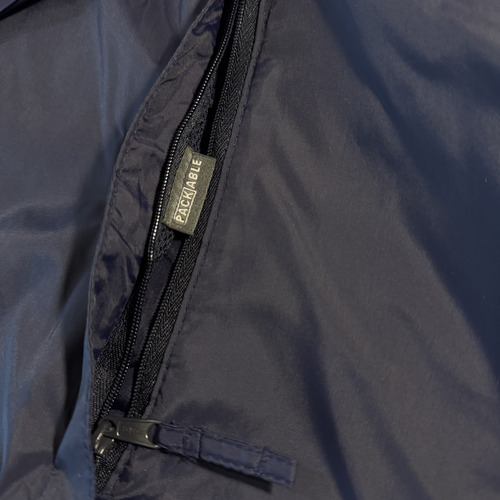 Chamarra Impermeable Azul Columbia Para Hombre Talla L(g) (Usado)