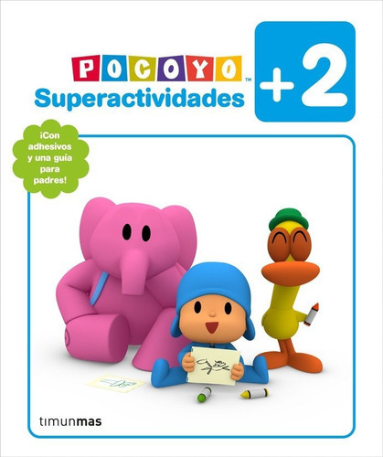 Pocoyo. Superactividades +2, De Zinkia Entertainment, S. A.. Editorial Timun Mas Infantil, Tapa Blanda En Español