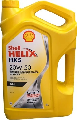 Aceite Mineral 20w50 Shell Garrafa 4lts Tienda En Altamira