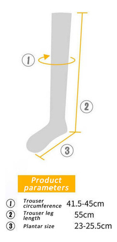* A Calcetines De Felpa High Warmers, Suaves, For Mujer,