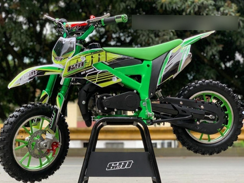 Imagen 1 de 14 de Cross Moto Para Niño 60 A Gasolina 2 Tiempos