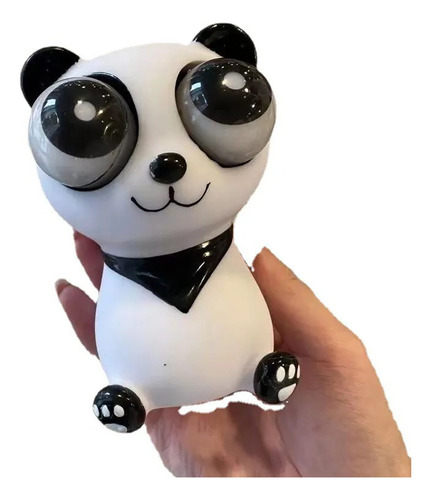Amansa Loco Panda Ojos Saltones Anti Stress Squishy