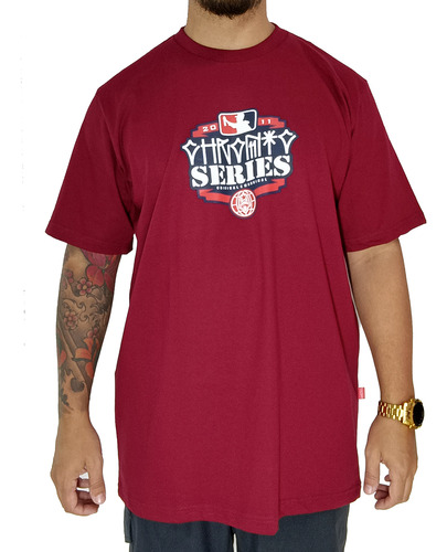 Camiseta Chronic Pixo Series Vinho 3749 Pixador Hip Hop