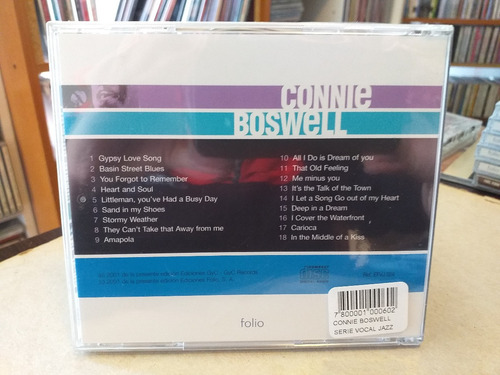 Cd Connie Boswell/ Vocal Jazz