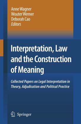 Libro Interpretation, Law And The Construction Of Meaning...