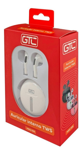 Imagen 5 de 5 de Auriculares In-ear Inalámbricos Bluethooth Gtc Hsg-188