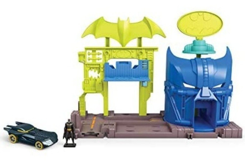 Hot Wheels Batman Garage Vehículo De Juguete Con Lanzador 4+