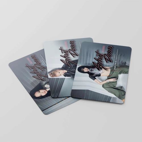 55 Photocards Para Blackpink - Edición Shut Down
