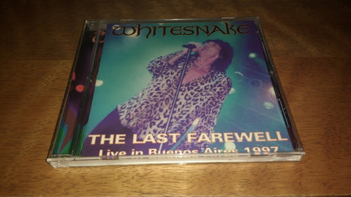 Whitesnake Last Farewell Live Buenos Aires Cd 