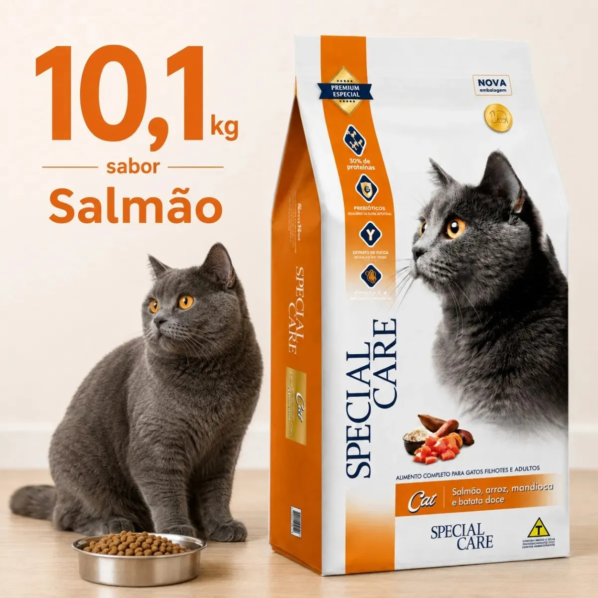 Ração Para Gatos Special Care Cat 10kg