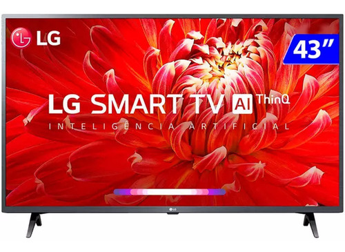 Imagem 1 de 4 de Smart Tv LG Led 43 Full Hd Wifi Webos Quad Core Ai Thinq