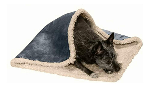 Furhaven Small Waterproof & Self-warming Soft-edged Terry &